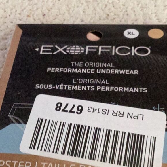 ExOfficio Everyday Hipster Underwear - Women's, Buff, XLarge, NWT - Picture 9 of 10